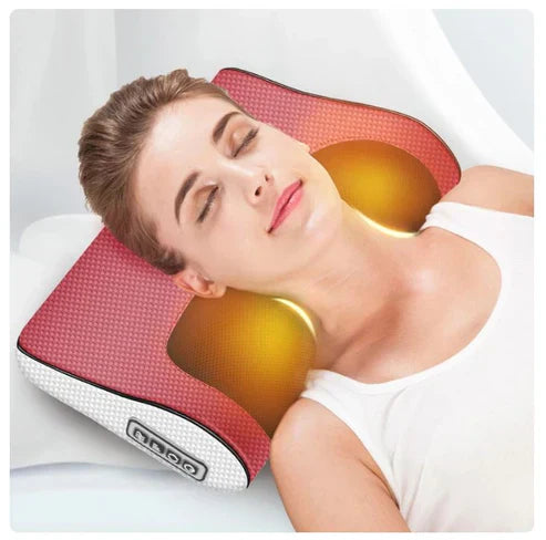 Tijarah™ Red Pillow Massager – جهاز تدليك الوسادة الحمراء
